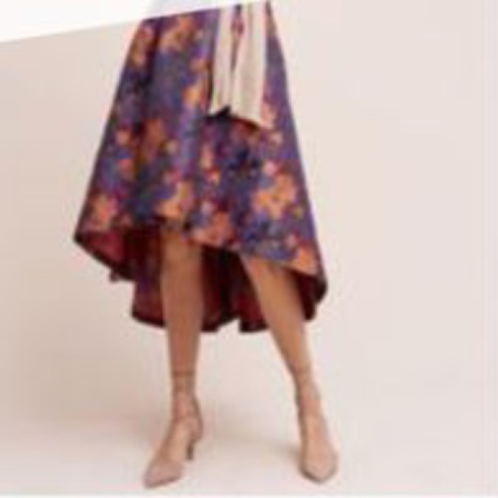 Anthropologie High Low Skirt